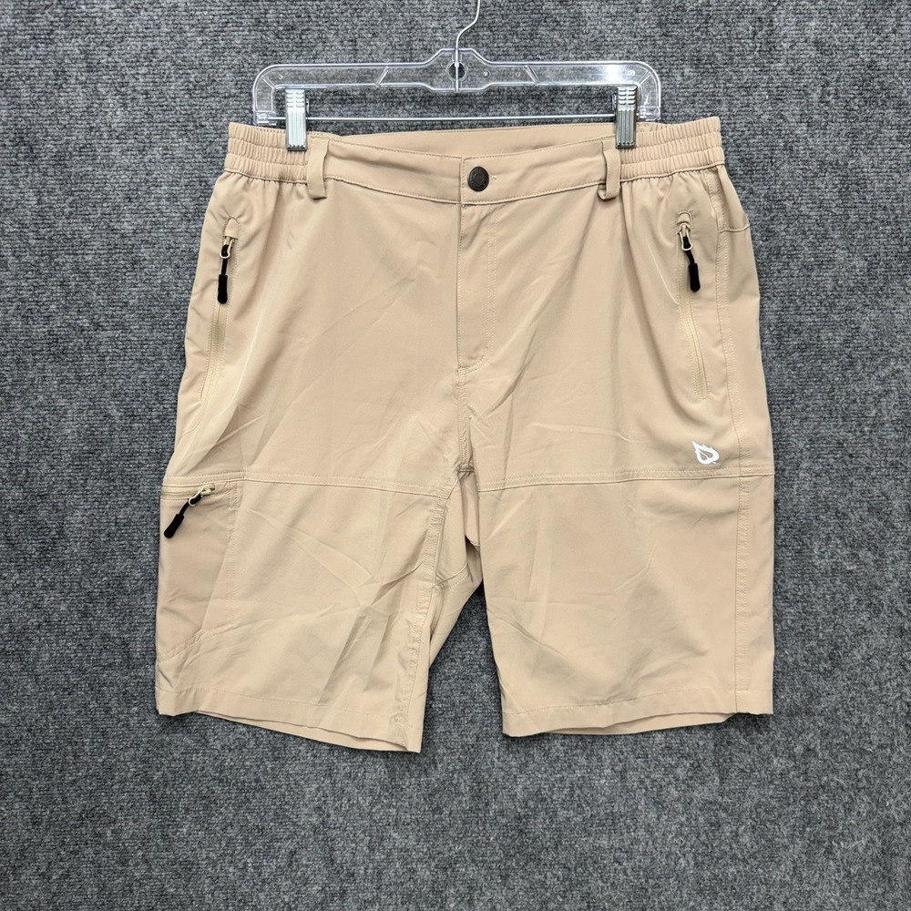 Baleaf cargo hiking shorts men's size Large khaki tan‎ 34x10